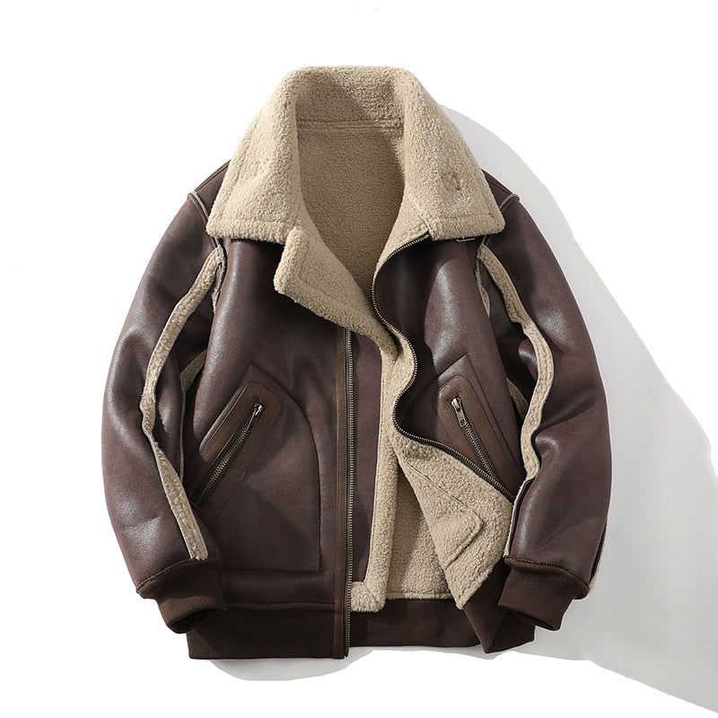 Le blouson aviateur en similicuir
