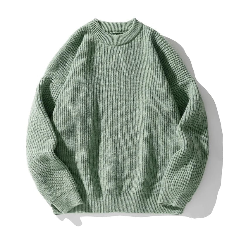 Der lässige Rippstrickpullover