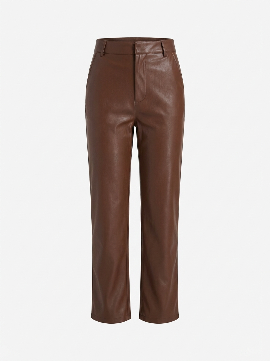 Pantaloni in ecopelle Noctra