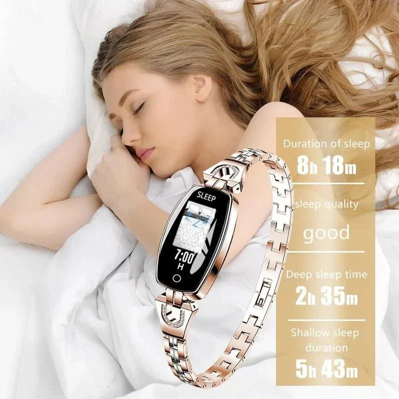Bracelet d’activité étanche pour le suivi de l’activité quotidienne – Appareil connecté portable pour les entraînements, le suivi de la santé et l’utilisation quotidienne