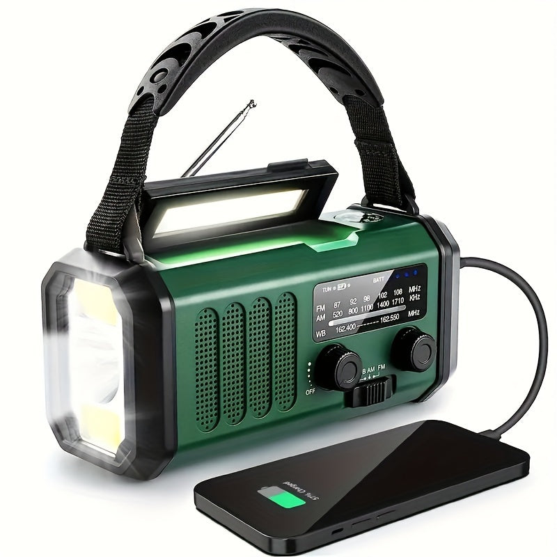 Radio d’urgence multifonction - Appareil compact tout-en-un pour se préparer aux situations d’urgence