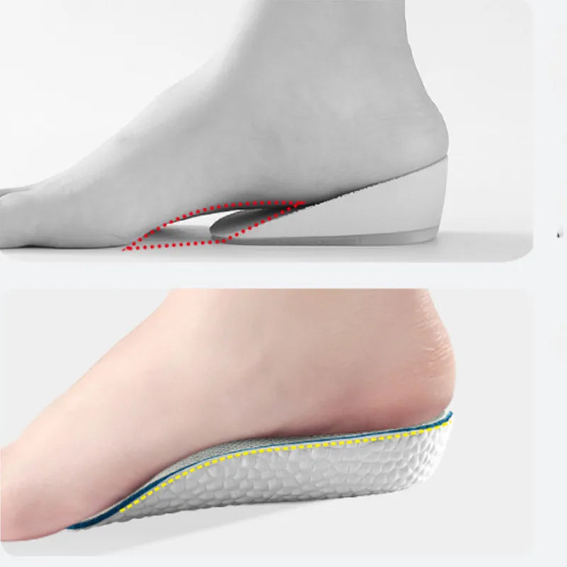 ComfortStride - Solette ortopediche con rialzo | Aumento dell'altezza e sostegno per tutto il giorno