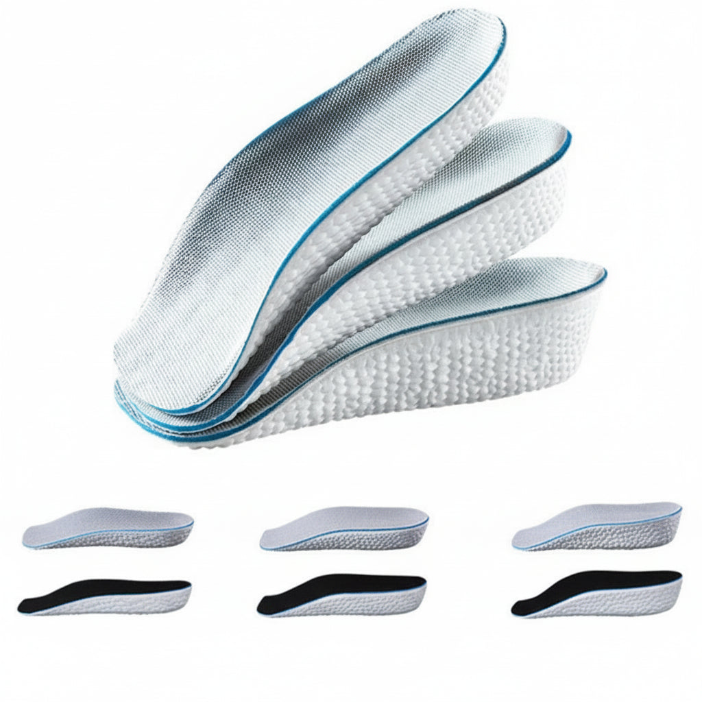 ComfortStride - Solette ortopediche con rialzo | Aumento dell'altezza e sostegno per tutto il giorno