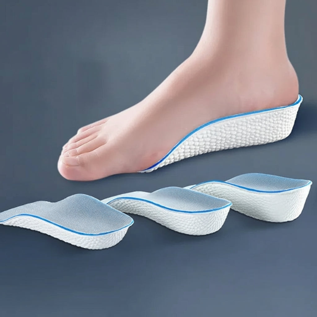 ComfortStride - Solette ortopediche con rialzo | Aumento dell'altezza e sostegno per tutto il giorno