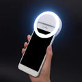 Anneau lumineux selfie portable pour la photographie et la vidéo – Éclairage LED à pince pour la création de contenu, les selfies et les appels vidéo