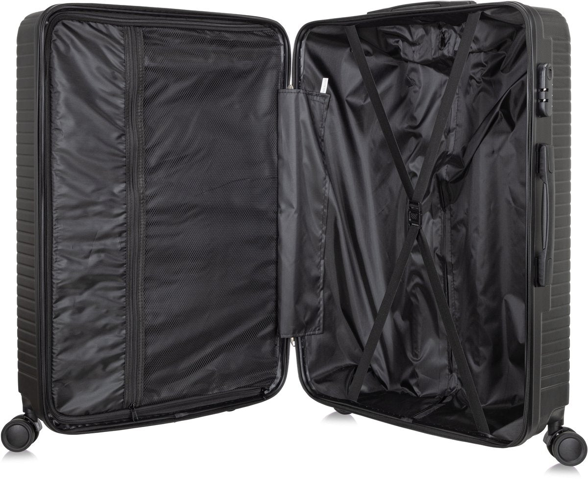 Carry-On Suitcase for Air Travel – Lightweight Cabin Luggage with Smooth Spinner Wheels for Short Trips