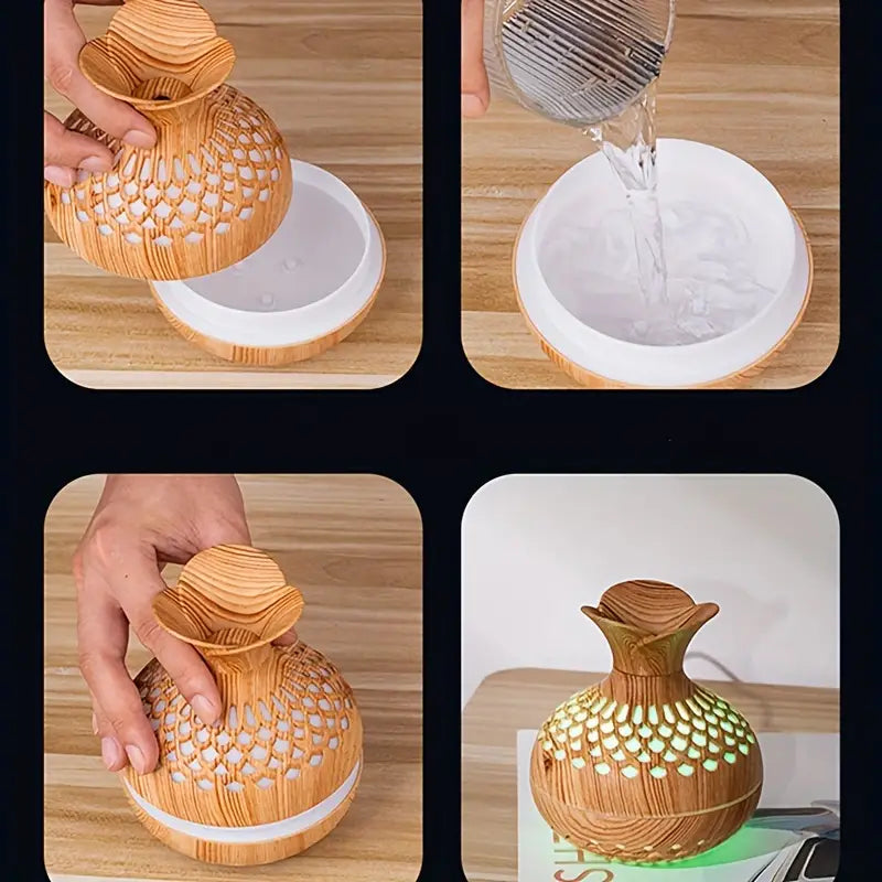 Decorative Aroma Diffuser for Home Use – Essential Oil Diffuser for Relaxation, Bedroom Ambience and Daily Aromatherapy