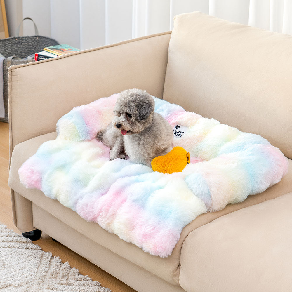 Cozy Plush Dog Bed for Everyday Comfort – Soft Supportive Pet Bed for Rest, Sleep and Relaxation