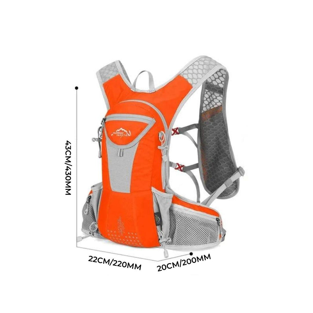 Sac à dos imperméable ultraléger avec poche à eau intégrée – Sac d’hydratation pour la randonnée, le vélo et les aventures en plein air