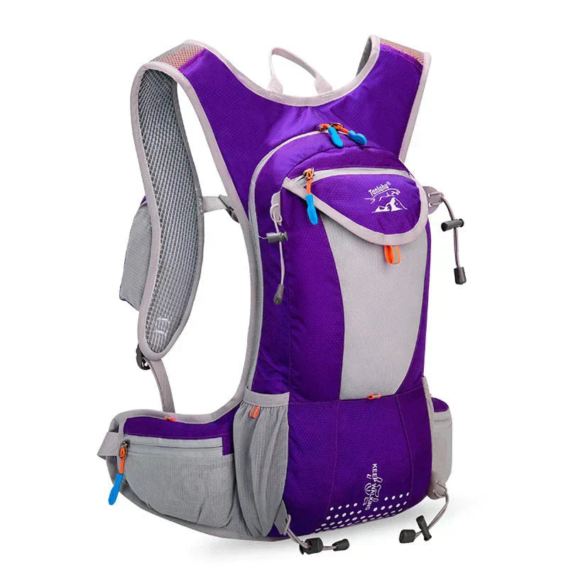 Sac à dos imperméable ultraléger avec poche à eau intégrée – Sac d’hydratation pour la randonnée, le vélo et les aventures en plein air