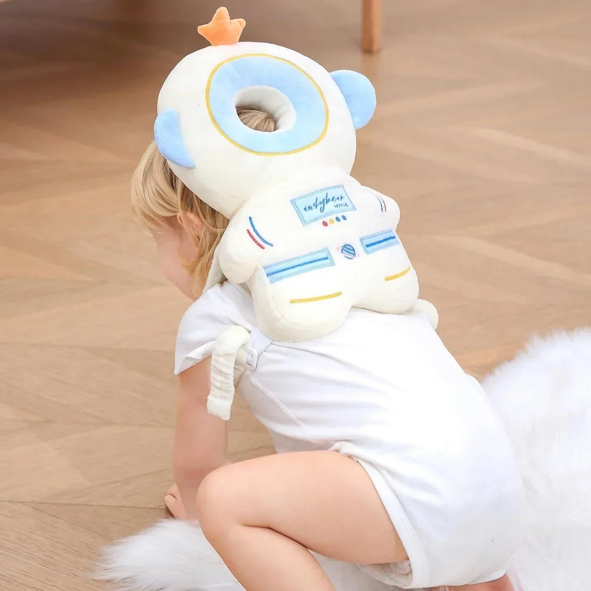 Baby Head Safety Cushion for Fall Protection – Soft Protective Pillow for Crawling, Walking and Daily Play