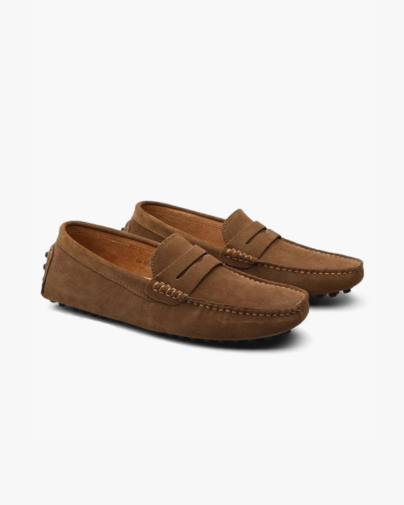 Mocasines de ante para conducir