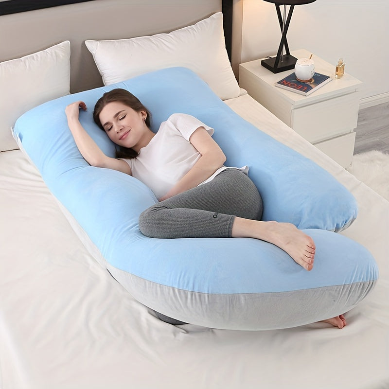 Cuscino di supporto per la maternità e il comfort in gravidanza – Imbottitura per tutto il corpo per dormire, rilassarsi e il supporto quotidiano