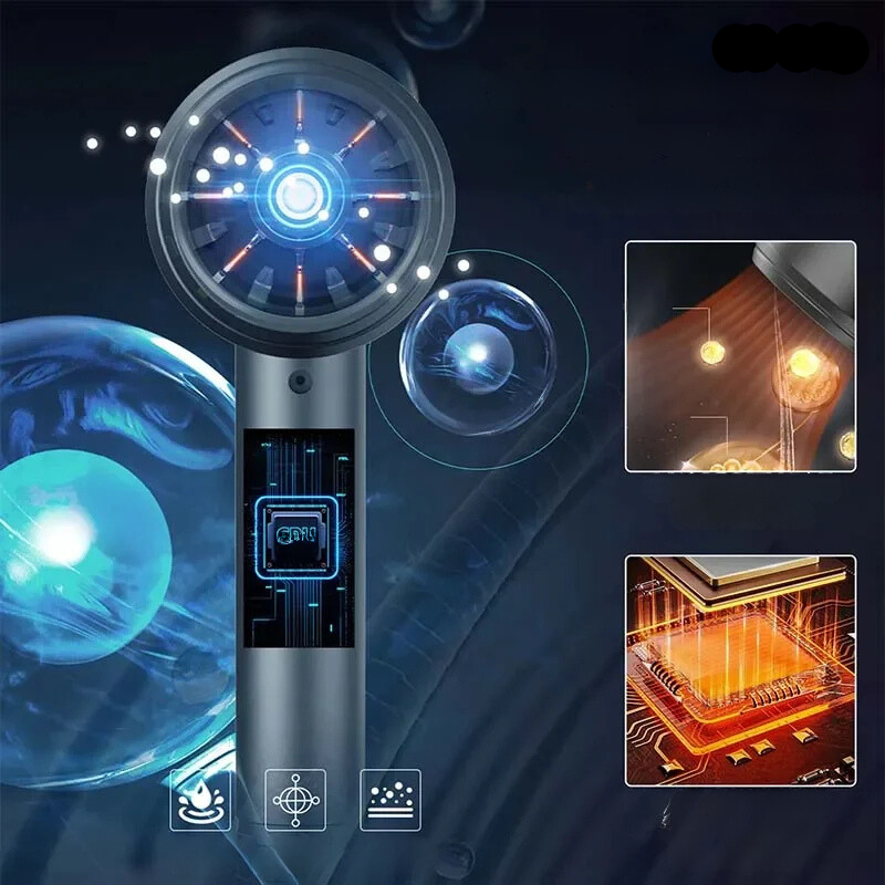 Brosse soufflante professionnelle silencieuse à haute vitesse - séchage rapide, faible niveau sonore et technologie anti-frisottis