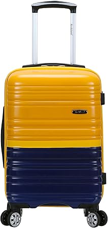 Ultra-Light Expandable Hard Shell Carry-On Suitcase with Dual Spinner Wheels – Lightweight Cabin Luggage for Air Travel and Short Trips