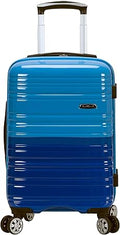 Ultra-Light Expandable Hard Shell Carry-On Suitcase with Dual Spinner Wheels – Lightweight Cabin Luggage for Air Travel and Short Trips