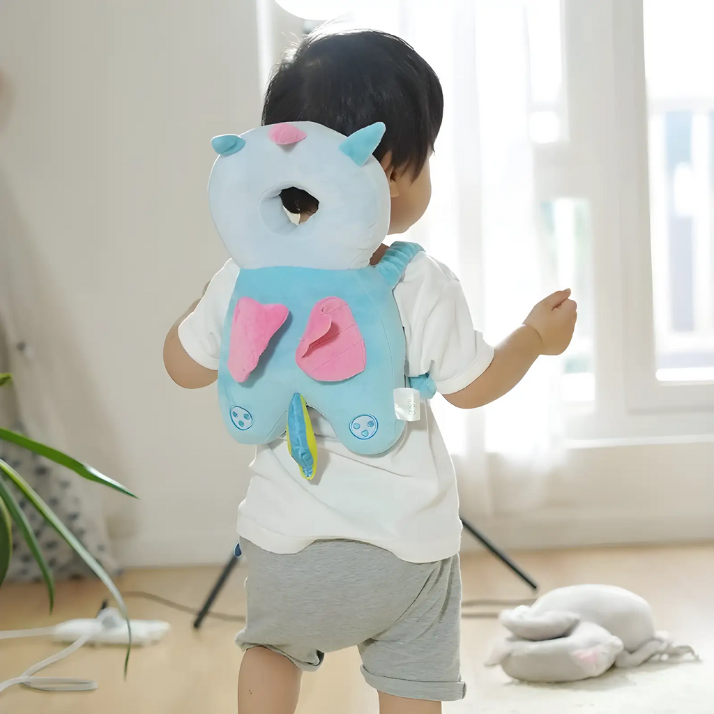 Baby Head Safety Cushion for Fall Protection – Soft Protective Pillow for Crawling, Walking and Daily Play