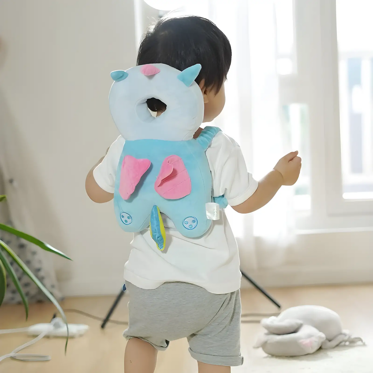 Baby Head Safety Cushion for Fall Protection – Soft Protective Pillow for Crawling, Walking and Daily Play