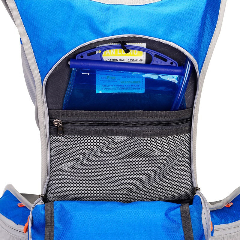 Sac à dos imperméable ultraléger avec poche à eau intégrée – Sac d’hydratation pour la randonnée, le vélo et les aventures en plein air