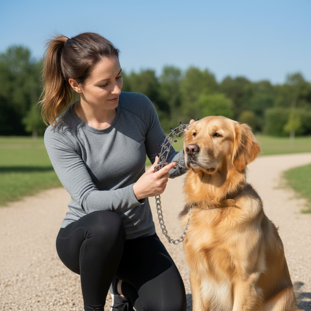 Verstellbares Hundekneifhalsband - Sicheres Trainingszubehör für bessere Kontrolle