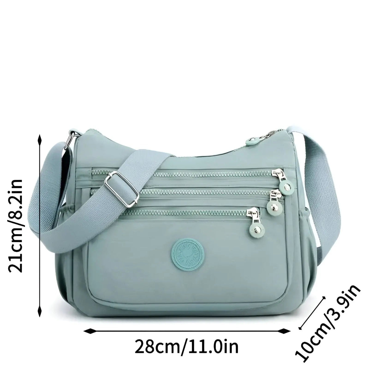 Sac à bandoulière spacieux et imperméable pour femme – Sac pratique au quotidien pour le travail, les voyages et l’usage quotidien