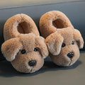 Chaussons pour enfants en forme de chiot pour la maison - Chaussures d’intérieur douces et confortables au design animal adorable