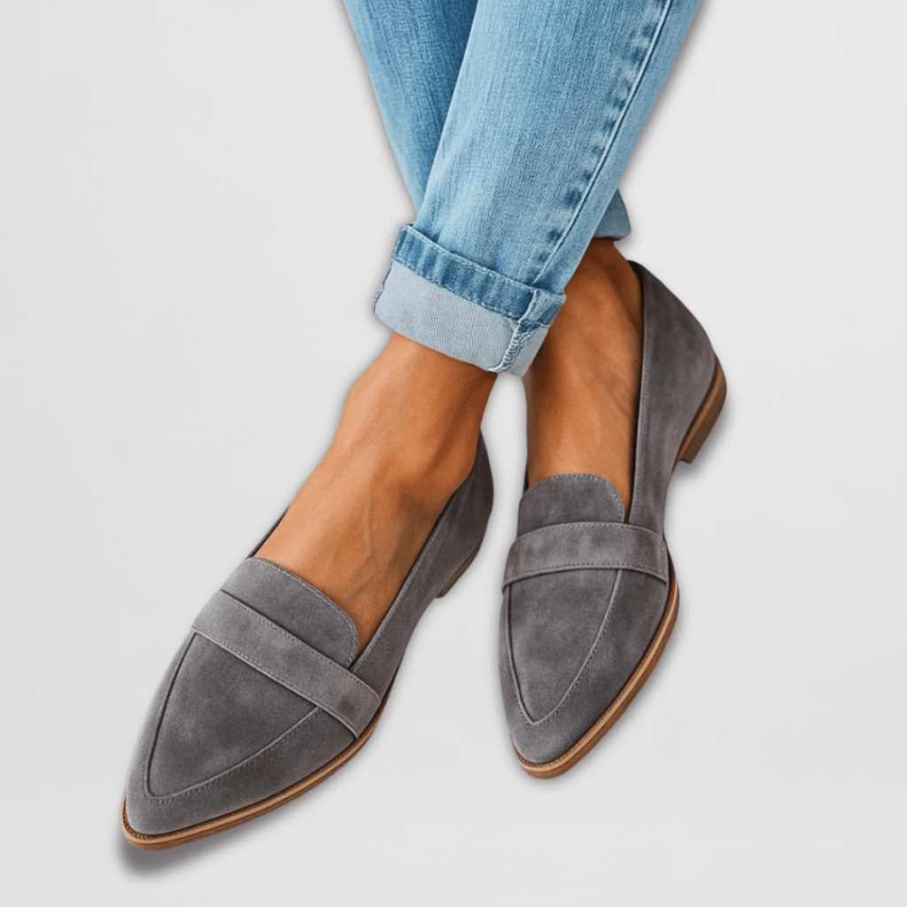 Helen | Mocassins confortables orthopédiques en daim