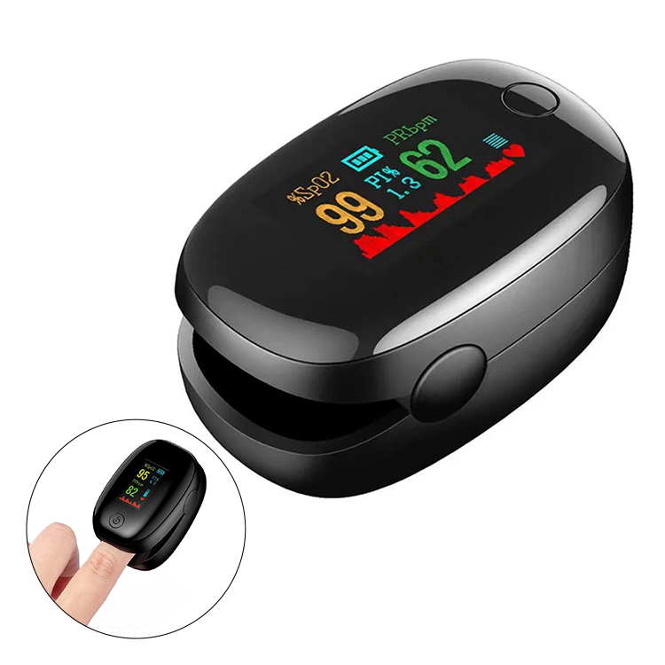 Portable Wellness Monitor – Quick Insight into Daily Oxygen Levels & Heart Activity
