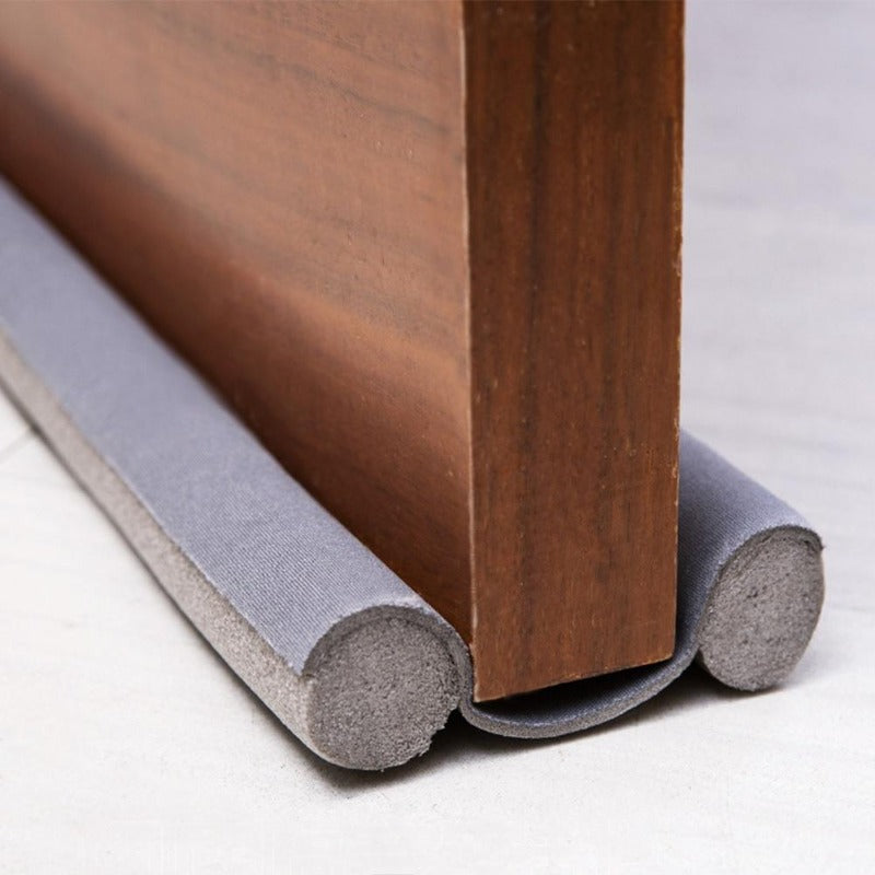 Set of 2 Cold-Protection Door Seals for Home Insulation – Draft-Blocking Strips to Reduce Cold Air and Heat Loss