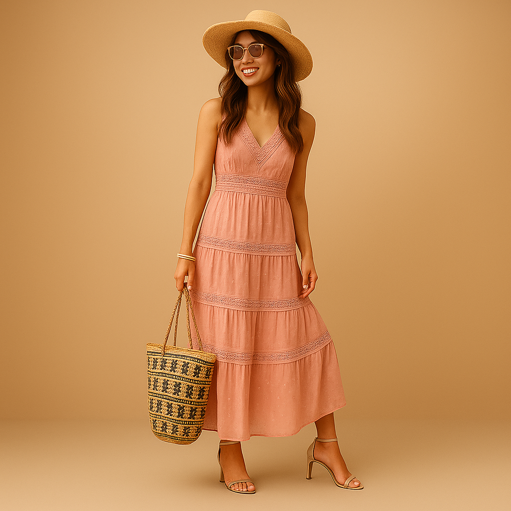 Sariah Bloom. – Women’s Boho Summer Dress with Ibiza-Inspired Style