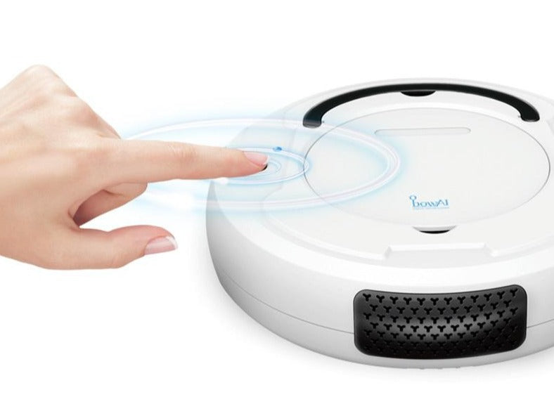 Aspirateur robot avec nettoyage automatique des sols – Appareil domotique intelligent pour les moquettes et les sols durs