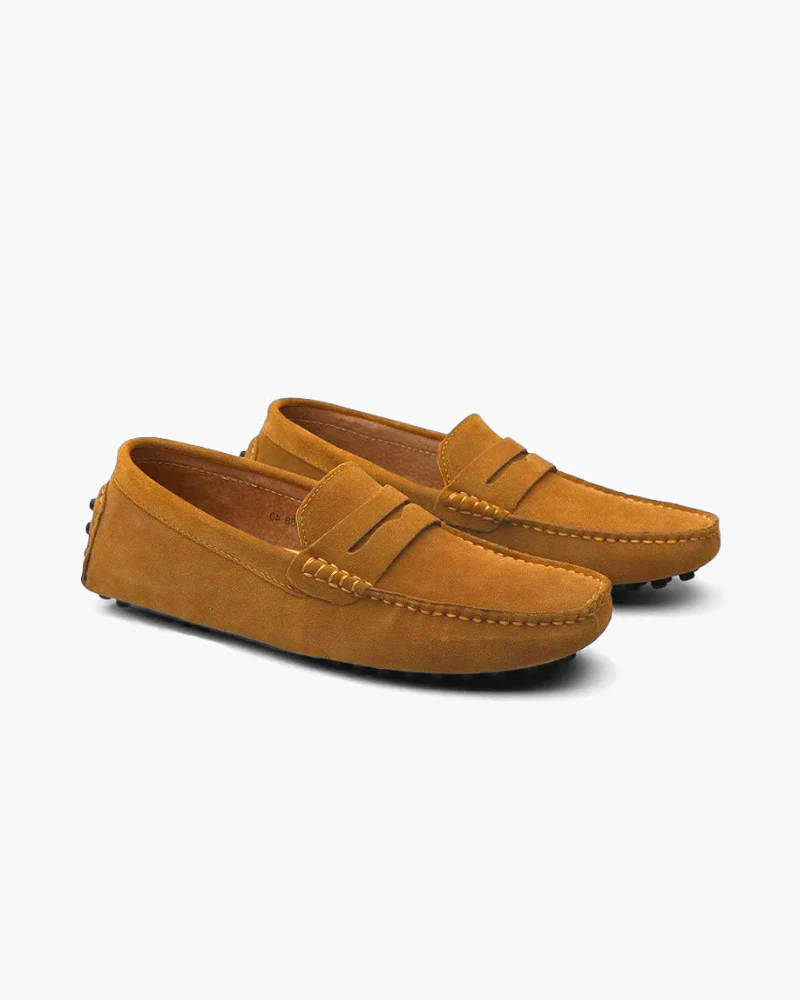 Mocasines de ante para conducir