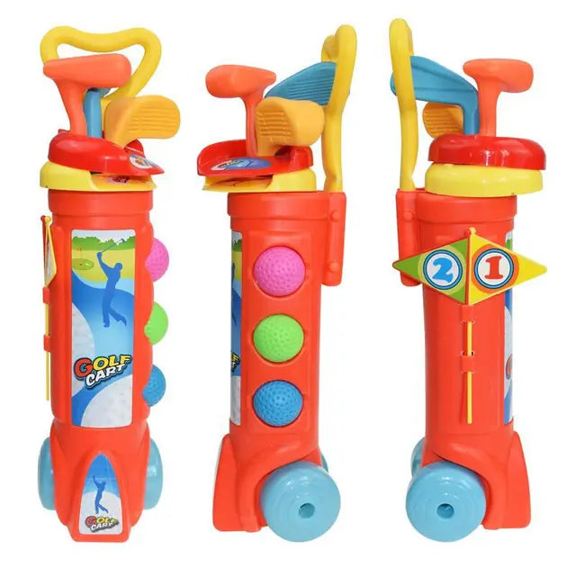 Kids Golf Practice Set for Indoor and Outdoor Play – Beginner Training Kit to Improve Coordination and Swing Skills
