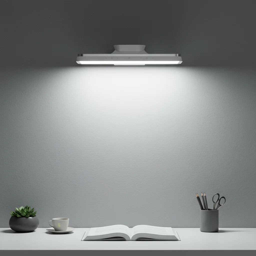 Wireless Magnetic LED Lamp for Home Lighting – Portable Rechargeable Light for Bedroom, Hallway and Desk Use