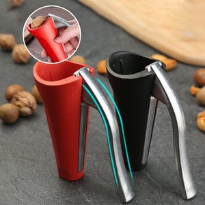 Einfacher Nussknacker für die Küche – Robuster Handnussknacker für Walnüsse, Haselnüsse und den täglichen Snack