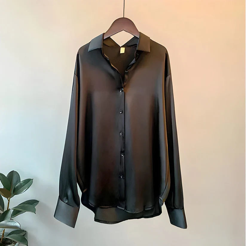 JADE - Stylish Silk Summer Blouse