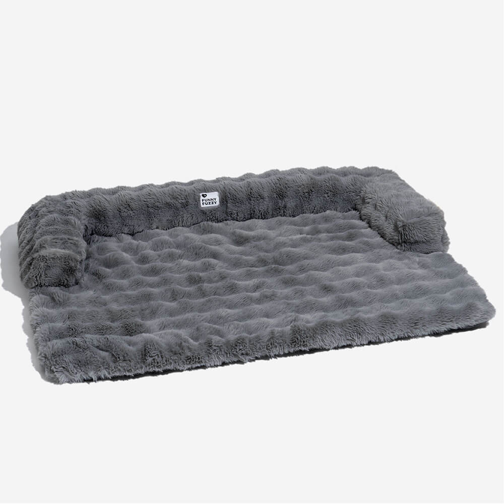 Cozy Plush Dog Bed for Everyday Comfort – Soft Supportive Pet Bed for Rest, Sleep and Relaxation