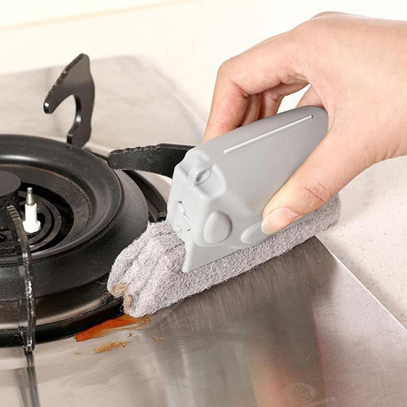 Detail Cleaning Brush for Window Tracks and Grooves – Precision Tool for Removing Dirt from Hard-to-Reach Areas