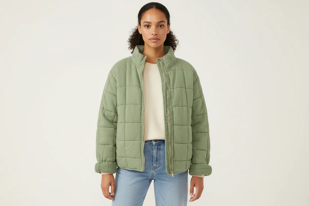 Cozy Quilted Women's Jacket