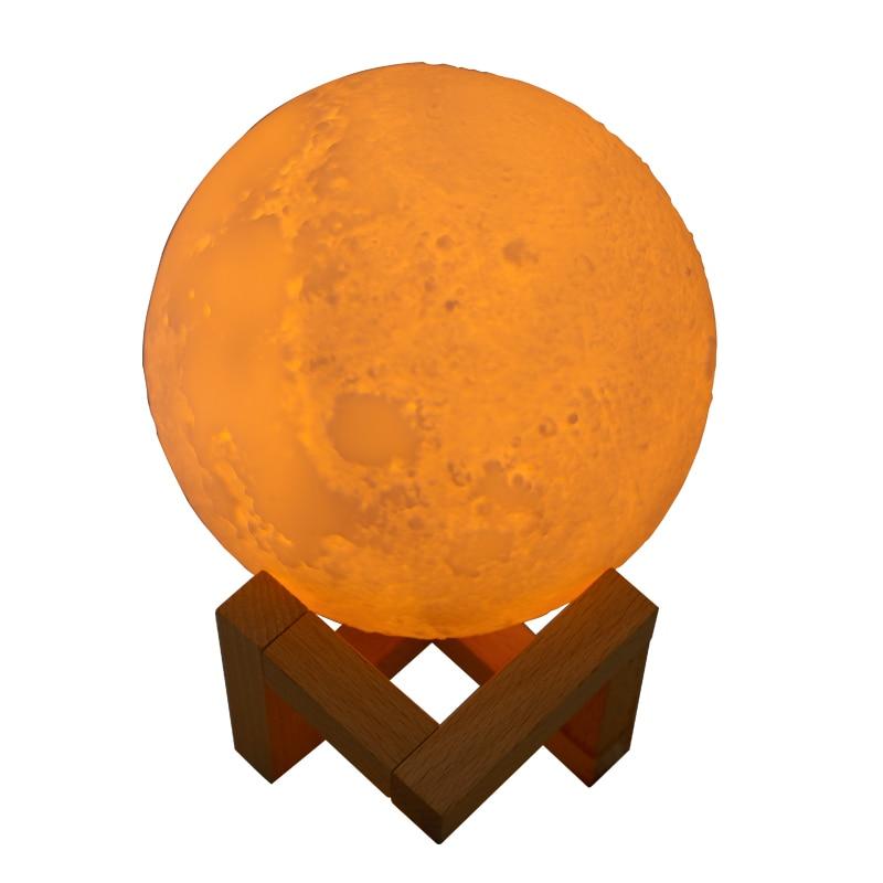 Purificador de aire con humidificador y efecto de luz lunar – Dispositivo de doble función para purificar el aire y crear una iluminación ambiental