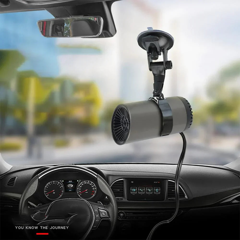 Chauffage de voiture portable et dégivreur de pare-brise – Appareil à chauffage rapide pour conduire en hiver et garder une bonne visibilité