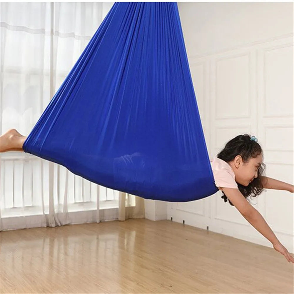Balançoire sensorielle thérapeutique pour enfants - Siège suspendu apaisant en forme de cocon | Balançoire de compression intérieure pour la concentration, la relaxation et le soutien sensoriel