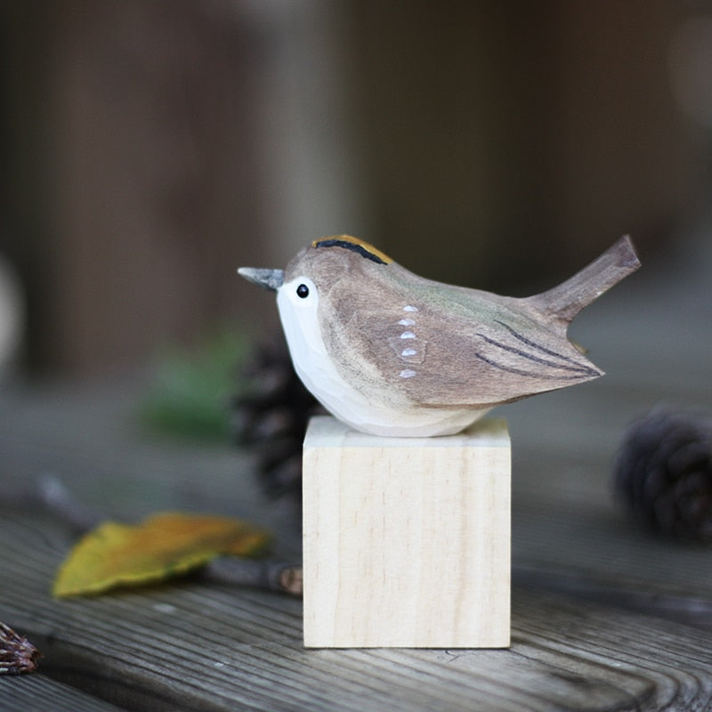 Oiseaux en bois fabriqués artisanalement - AuriBirds