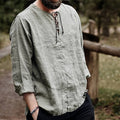 Cael Ren. – Leichte Leinenbluse und T-Shirt für Herren für sommerlichen Stil