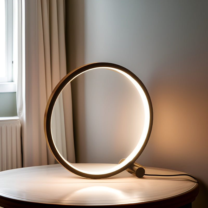 Moderne dimmbare Tischlampe für stimmungsvolle Beleuchtung – Einstellbare LED-Lampe für Schlafzimmer, Wohnzimmer und Wohndekoration