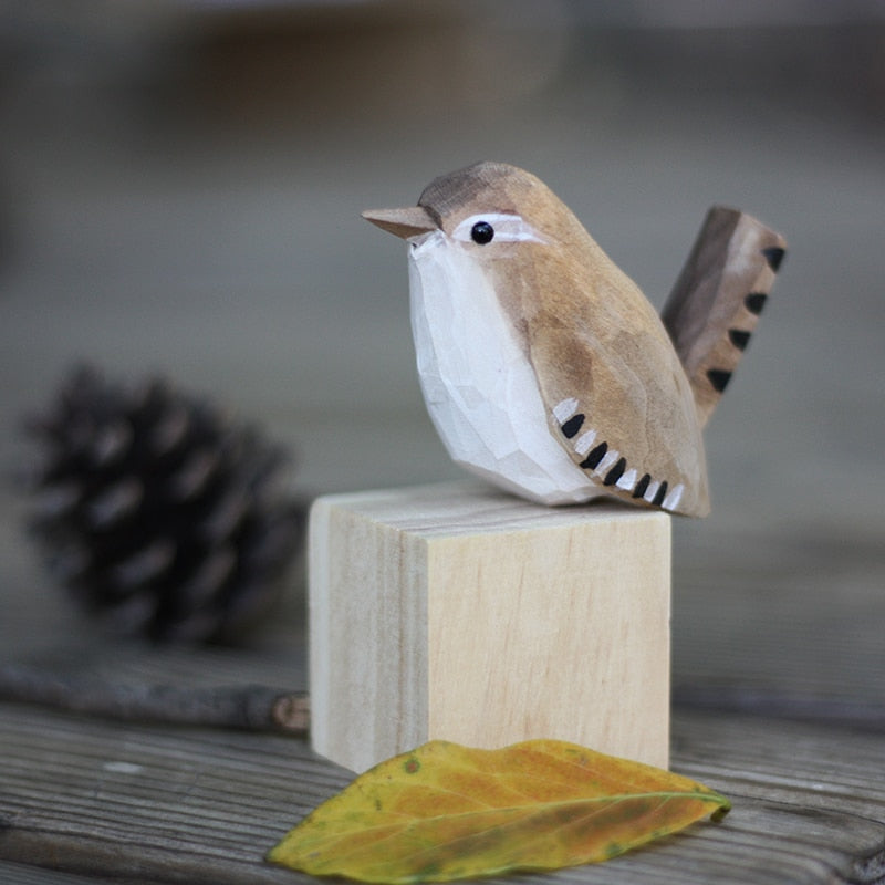 Oiseaux en bois fabriqués artisanalement - AuriBirds