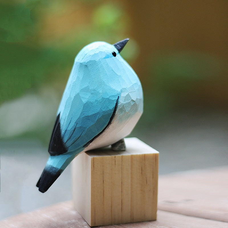 Oiseaux en bois fabriqués artisanalement - AuriBirds