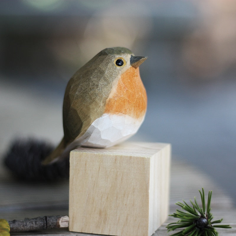 Oiseaux en bois fabriqués artisanalement - AuriBirds