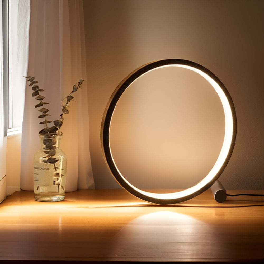 Moderne dimmbare Tischlampe für stimmungsvolle Beleuchtung – Einstellbare LED-Lampe für Schlafzimmer, Wohnzimmer und Wohndekoration