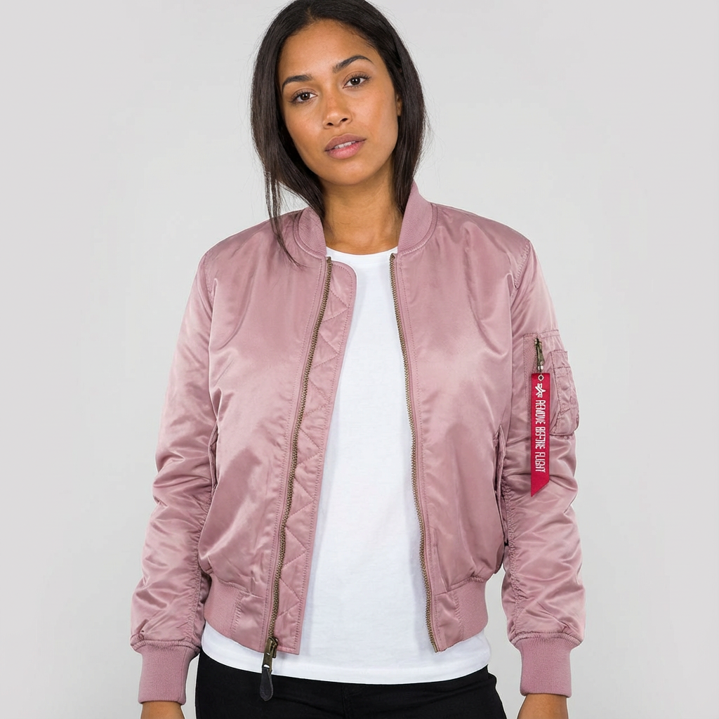 Lucy Eva - Chaqueta bomber utilitaria atemporal